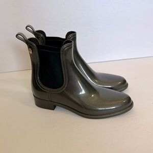 LEMON JELLY Chelsea KELLY RAIN BOOTS SIZE 38 black